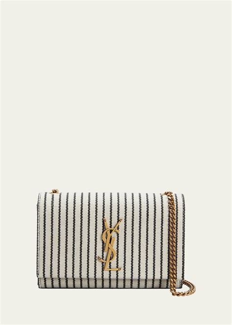 striped ysl bag|HANDBAGS .